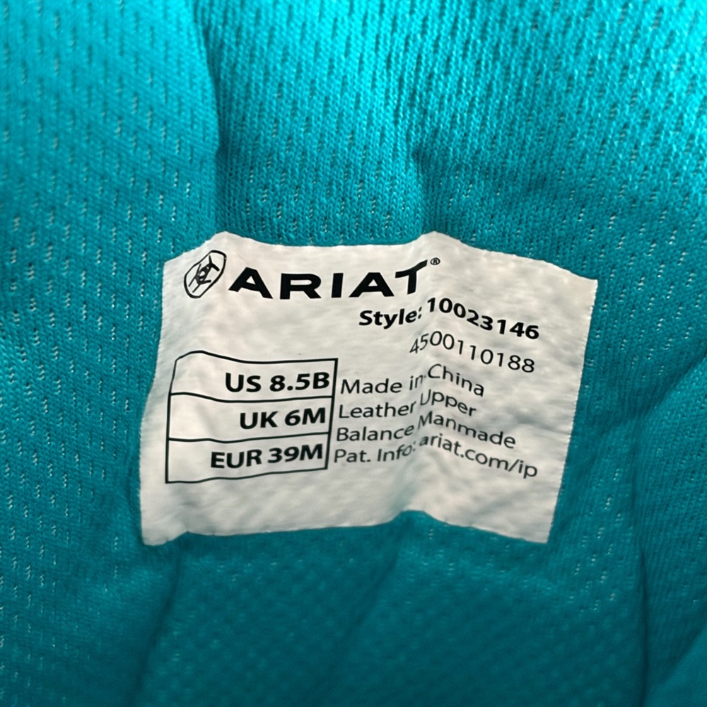 Ariat VentTEK Ultra QuickDraw square toe western … - image 7